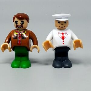 Set Of 2 Playhouse Doll Figure Toys